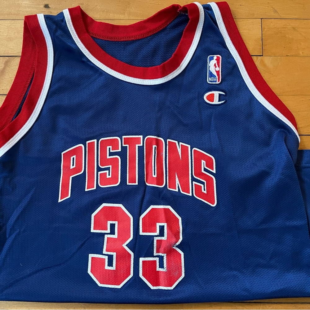 Original Grant Hill Detroit Pistons jersey